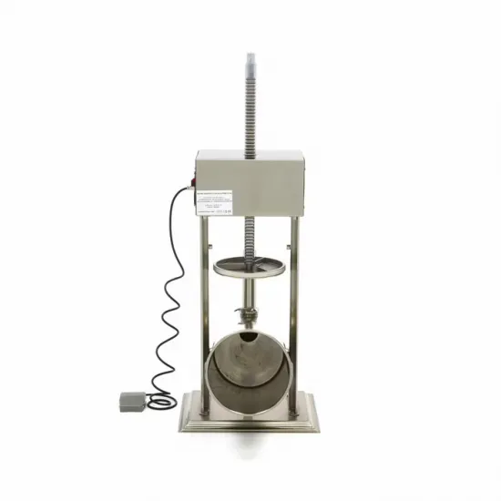 Aparat automat de umplut carnati, 15l – vertical - din otel inoxidabil 