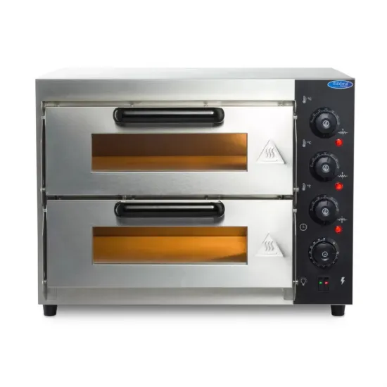 Cuptor pizza – potrivit pentru 2 pizza de 40 cm – 2 etaje - 230 V
