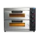 Cuptor pizza – potrivit pentru 2 pizza de 40 cm – 2 etaje - 230 V