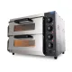 Cuptor pizza – potrivit pentru 2 pizza de 40 cm – 2 etaje - 230 V