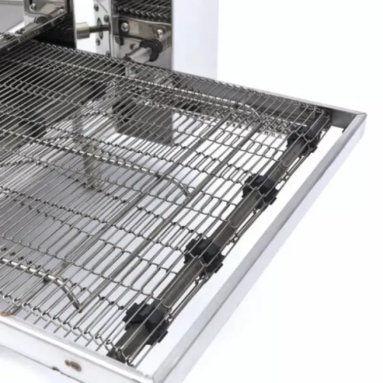 Cuptor pizza cu banda transportoare – potrivit pentru 2 pizza de 20 cm - 30 de pizza pe ora