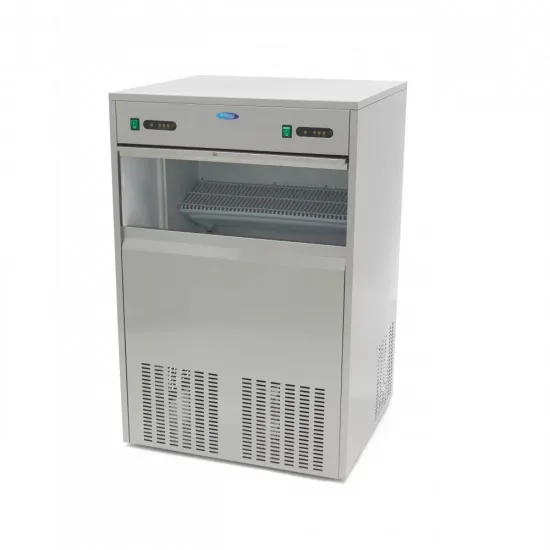 Masina de gheata – 100 kg/zi - cuburi de gheata - racire cu apa - stocare 60 kg