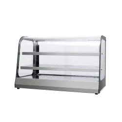Vitrină de încălzire pe 3 niveluri - 90 cm