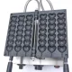 Aparat pentru vafe – 3 bucati - inimioare cu emoticoane pe bat