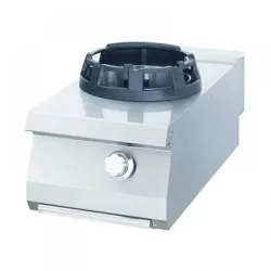 Plita wok simpla – 40x90 cm – putere 14 kW – gaz – Seria 900