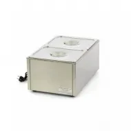 Bain-marie electric cu robinet - 2 x GN 1/2 incluse