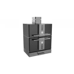 Cuptor cu carbune si dulap cald – pentru bucatarii profesionale - K301C_black