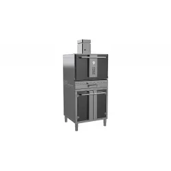 Cuptor cu carbuni si dulap – pentru bucatarii profesionale - K401S_black