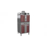 Cuptor pe carbuni cu dulap si raft – pentru gatit in aer liber - K401SOS_red