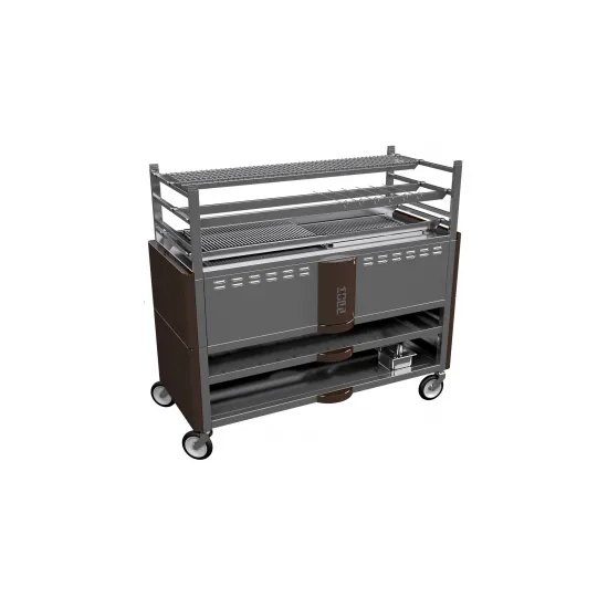 Gratar pe carbuni pentru bucatarii si restaurante - R120S_brown