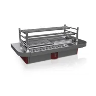 Gratar pe carbuni pentru bucatarii si restaurante - R120TT_crome