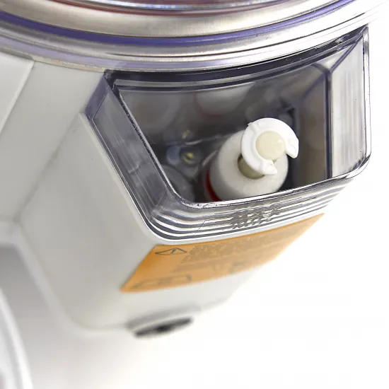 Dispenser pentru ciocolata calda – 10 litri – alb – cu robinet