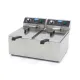 Friteuza 2 x 11 litri – zona rece si termostat reglabil de la 50°C la 200°C