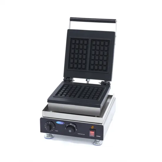 Aparat de vafe - 2 vafe belgiene - termostat reglabil si cronometru