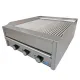Gratar electric profesional cu 30 de role – 3 zone – 60 x 70 cm